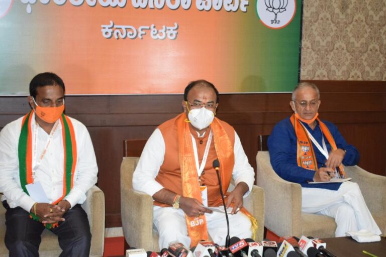 BJP leader Arvind Limbavali