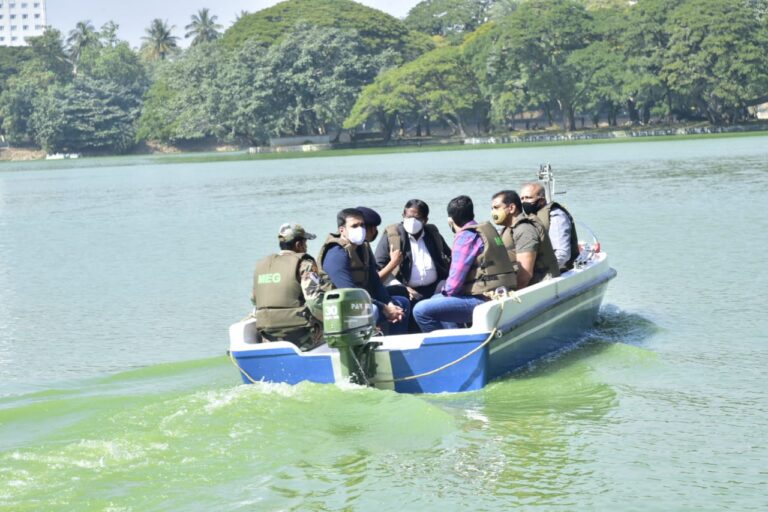 BBMP MEG ulsoor lake cleaning