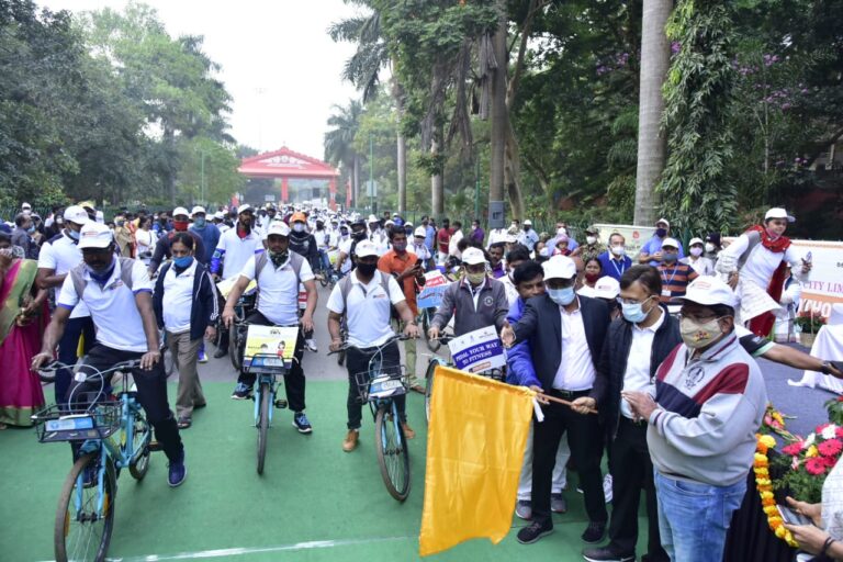 ಫಿಟ್ ಇಂಡಿಯಾ ಸೈಕ್ಲಥಾನ್ಗೆ ಚಾಲನೆ 9 BBMp Fit India Cyclathon