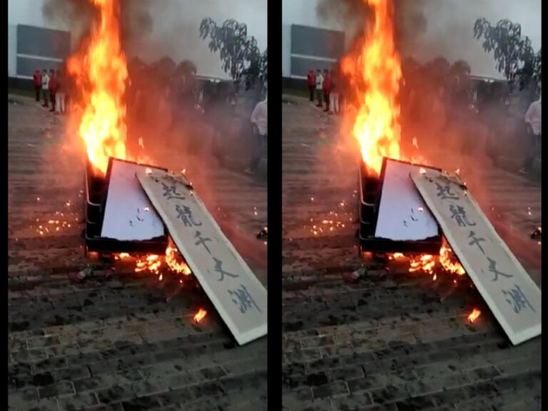 workers turned into violence at Wistron Company
