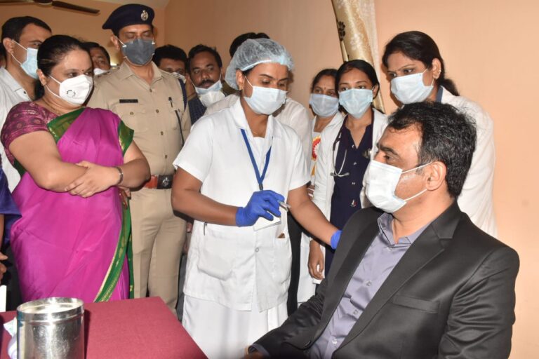 Dry run conducted successfully in 31 districts in Karnataka
