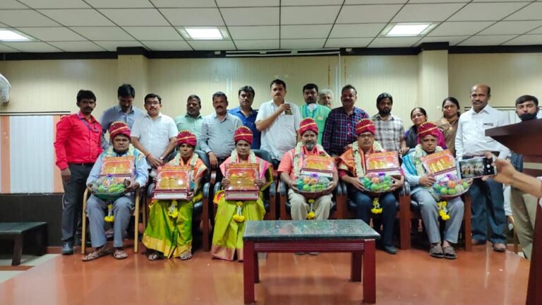 BBMP retired officers felicitated