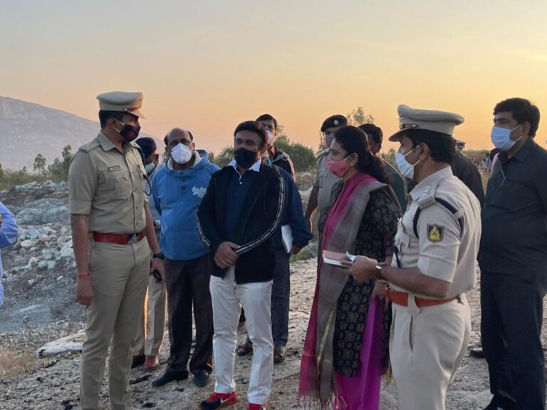 Chikkaballapur blast site3