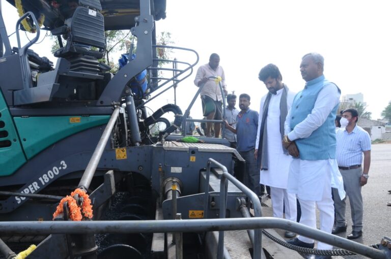 Mysore Ring Road asphalting at a cost of Rs 120 crore begins