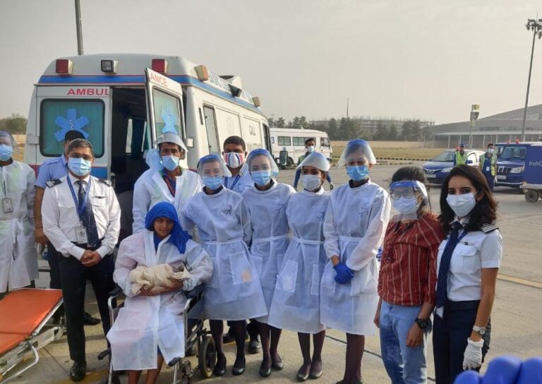 Baby born on board IndiGo 6E 469