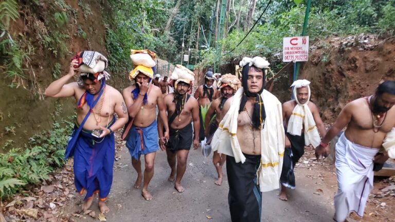 DCM takes Ayyappa Swamy Darshan at Sabarimale