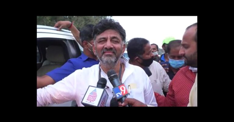 DK Shivakumar on Ramesh Jarkiholi's allegation