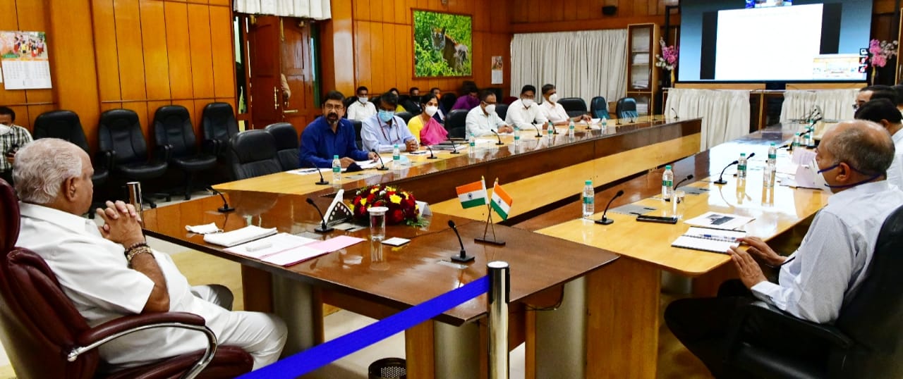 CM meeting with Transport department officails