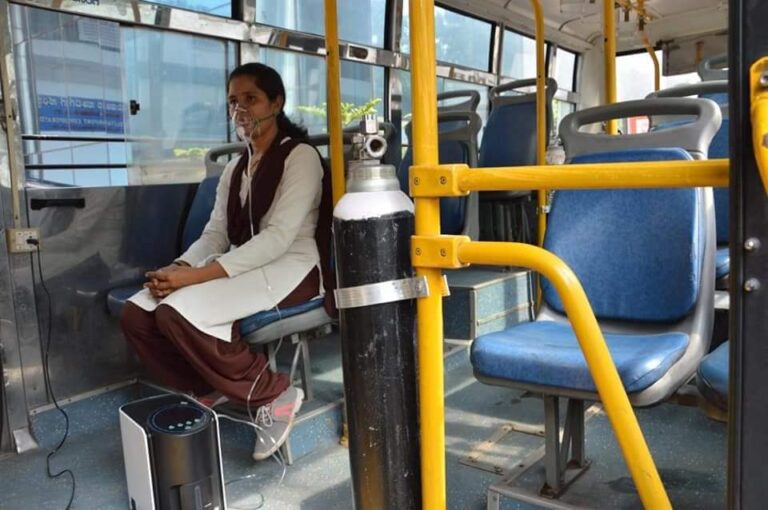 BMTC oxygen on wheels