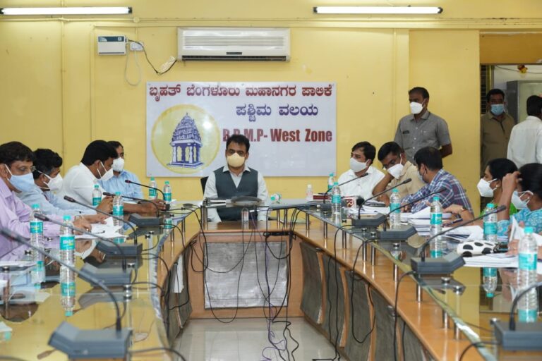 Bengaluru west zone vaccinated 80% people above 45 years age DCM