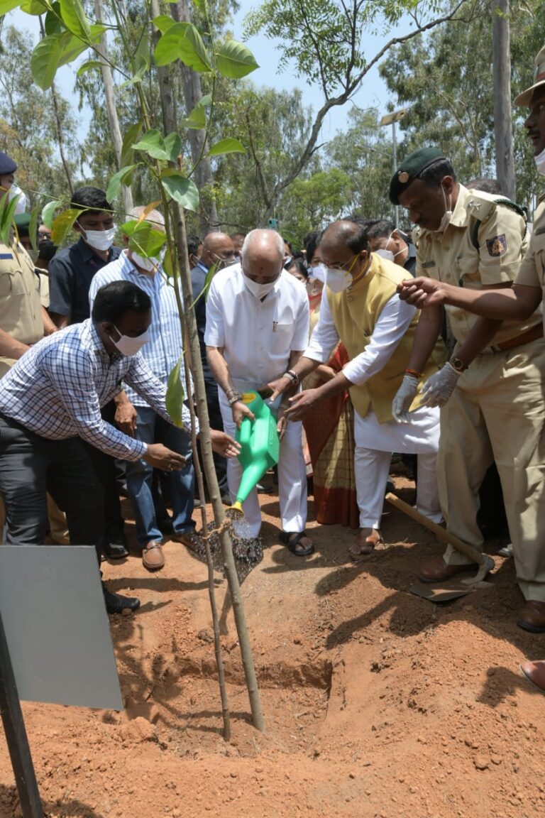 CM kannamangala mini forest inauguration