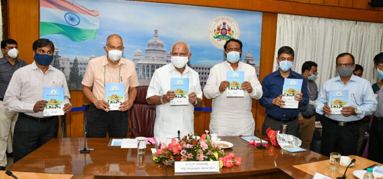 Chief Minister B.S.Yediyurappa unveils Karnataka Electric Bike Taxi Scheme -2021