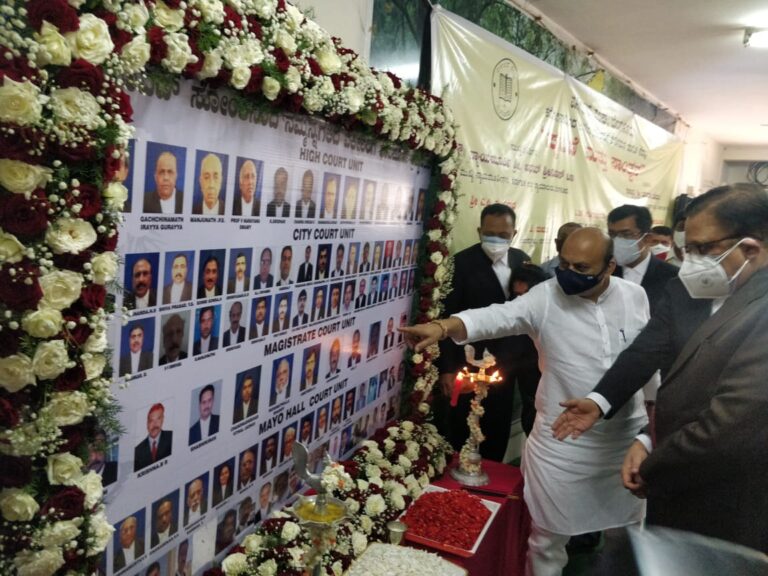 Health Insurance for Lawyers in Karnataka: Minister Basavaraj Bommai