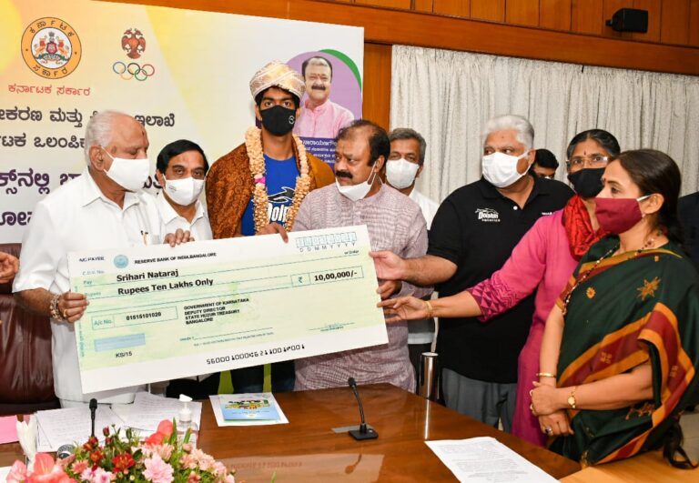 Karnataka Chief Minister wishes state athletes participating in Tokyo Olympics1