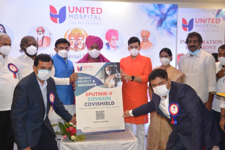 Sputnik V vaccination begins at United Hospital in Jayanagar