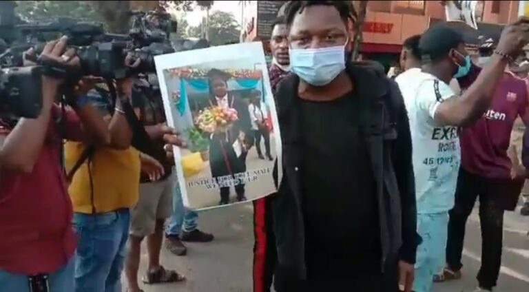 African citizen death: Angry fellow citizens attacks on Bengaluru Police