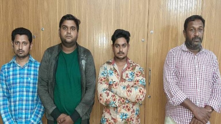 ಅಶೋಕ ನಗರ ಸ್ಮಶಾನದ ಬಳಿ ಪಿಸ್ತೂಲ್ ಮಾರಾಟಕ್ಕೆ ಯತ್ನ: ನಾಲ್ವರ ಅರೆಸ್ಟ್ 10 Bengaluru Cops arrest four for selling country made Pistol near Ashok Nagar Cemetery