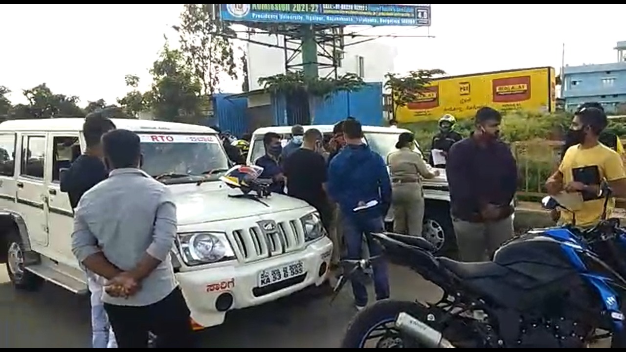 Karnataka Transport officials books cases against defective Silencer in Bengaluru1