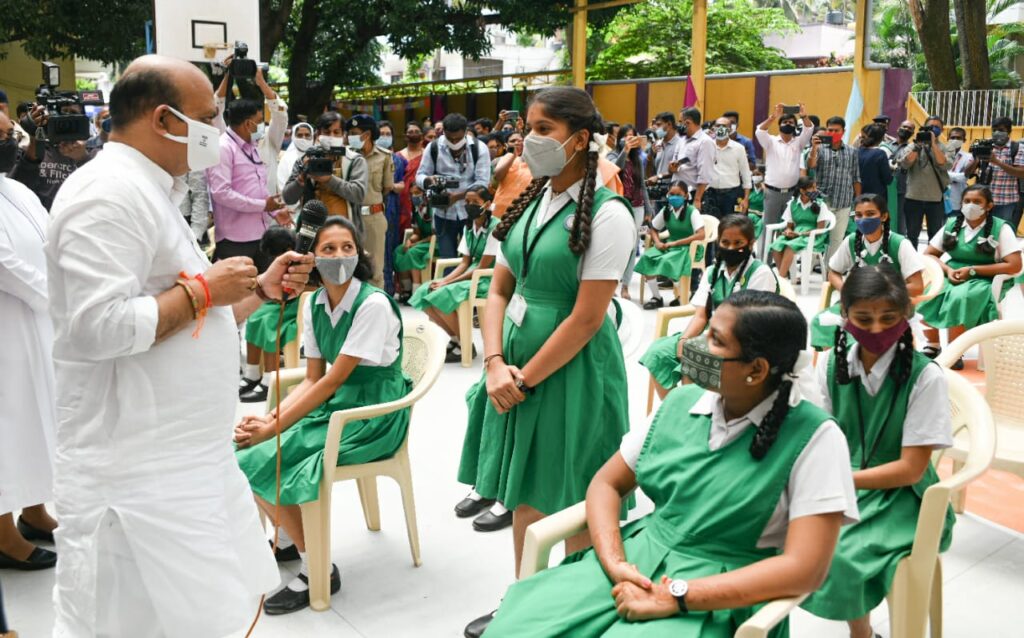 Children have got real freedom after schools reopening says Karnataka Chief Minister Basavaraj Bommai