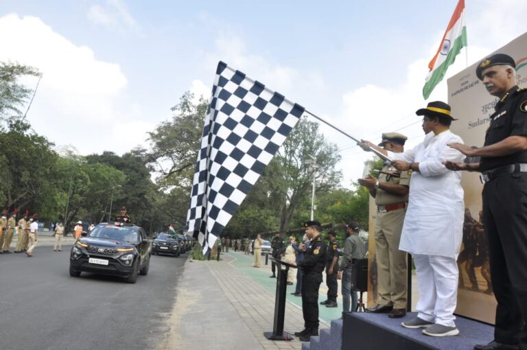 Car Rally of Black Cat Commandos in Bengaluru!
