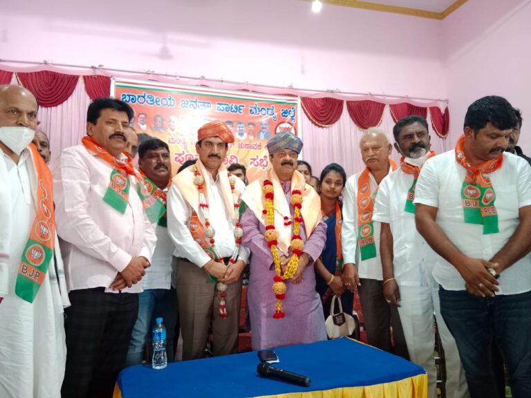 BJP government has given Most grants to Mandya: Minister Narayana Gowda