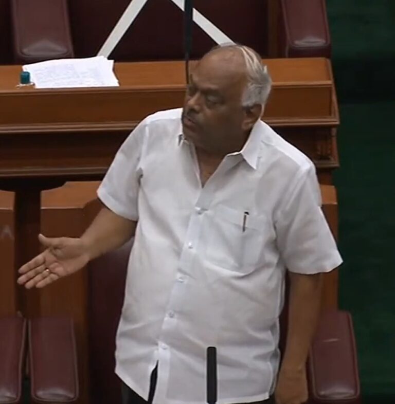 Congress leader Ramesh Kumar in assembly