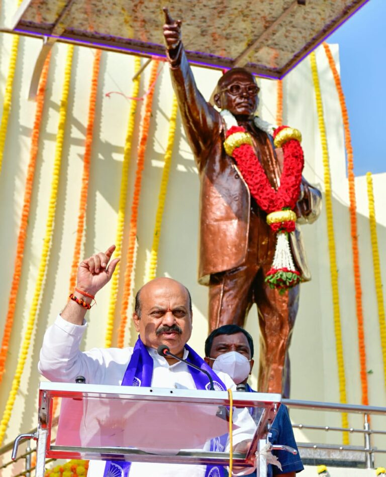 Dr. Babasaheb Ambedkar is the father of Modern India: CM Bommai