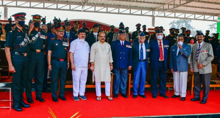 CM Bommai participating in Vijay Diwas in Belgaum