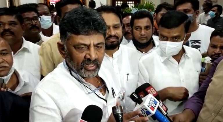 Karnataka Home Minister has to take rebirth to stop padayatra: Congress Chief DK Shivakumar