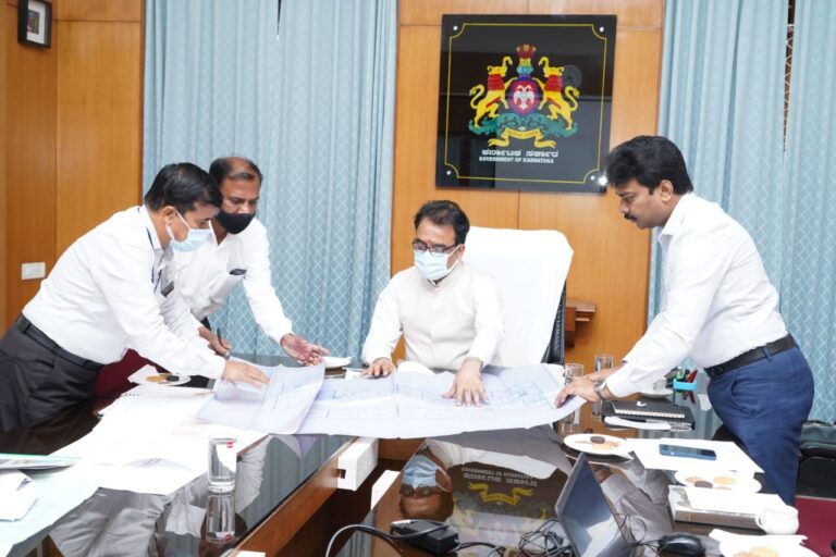 Karnataka Minister directs to complete Ramanagara Government Engineering College work by June 2022