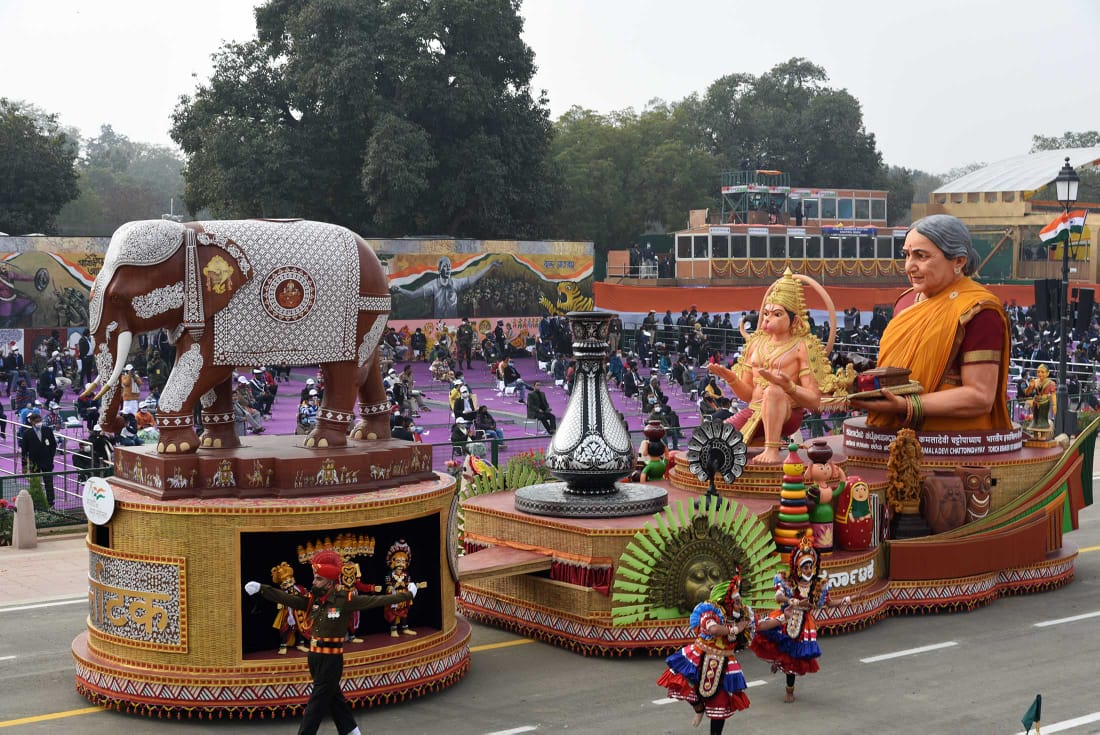 Republic Day parade: Karnataka wins Second-best tableau award