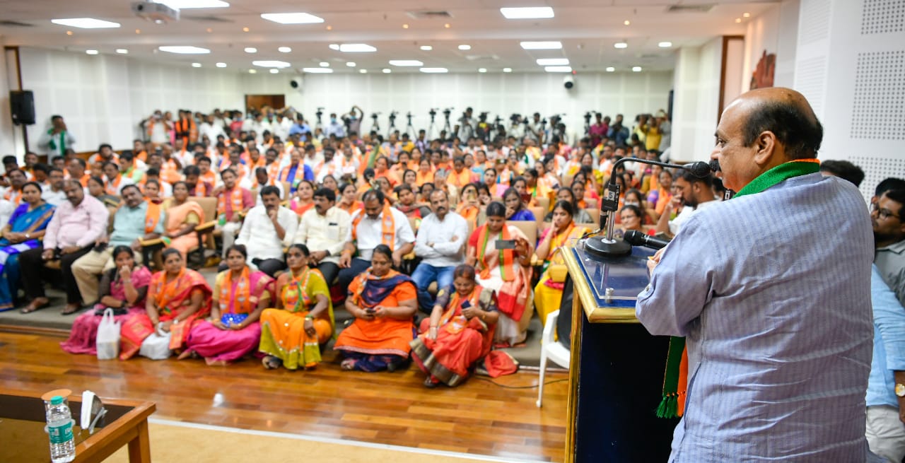 BJP will come to power on its own strength in 2023: CM Bommai