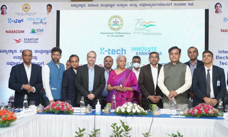 Union Finance Minister Nirmala Sitharaman helds conversation with IT-BT entrepreneurs in Karnataka; Appreciates achievement of start-up sector