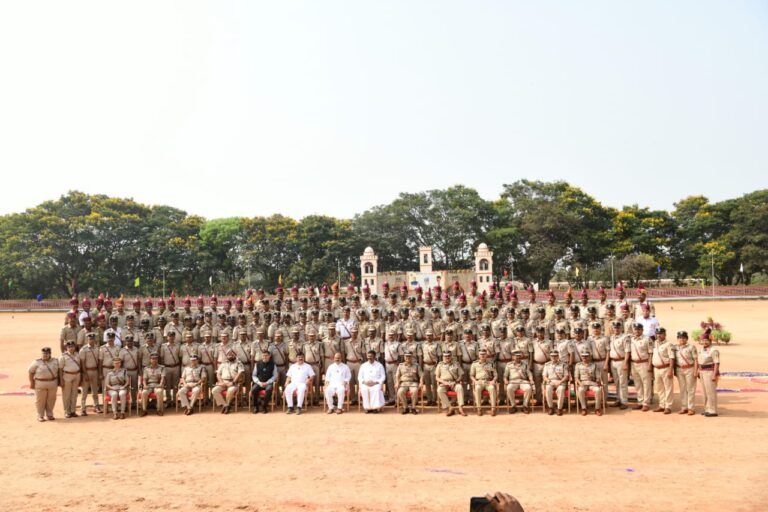 Bommai at Police Flag Day