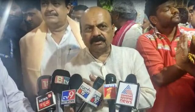 Bommai reaction after Eshwarappa's resignation announcement1