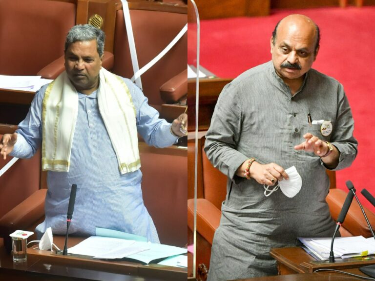 Siddaramaiah and Bommai