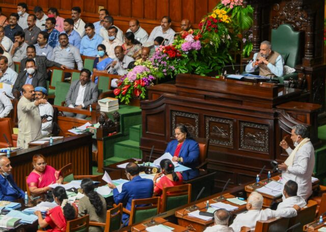 Karnataka assembly session Bengaluru CM and Siddaramaiah1