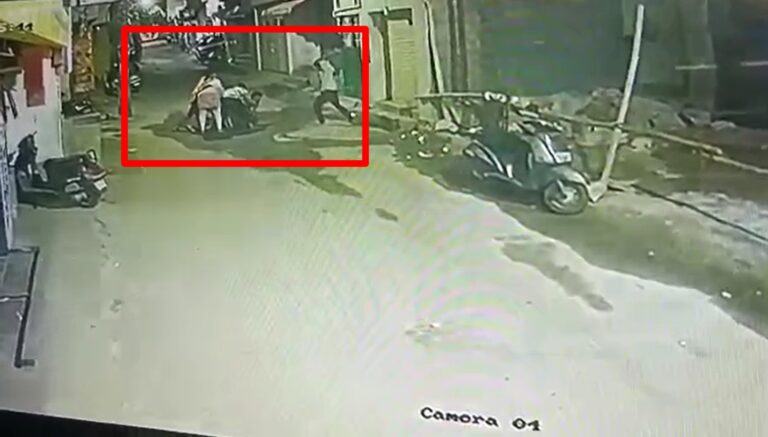 murder caught on CCTV camera in Bengaluru; video viral on internet