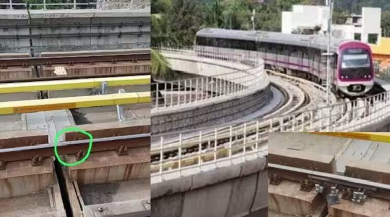 ಬೆಂಗಳೂರು ಮೆಟ್ರೋ ಹಳಿಯಲ್ಲಿ ಬಿರುಕು, ತಡವಾಗಿ ವಿಷಯ ಬಹಿರಂಗ! 3 metro rail crack
