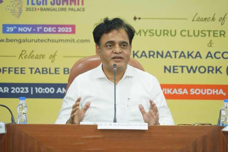 Bangalore Technology Summit from November 29: Minister Ashwath Narayan