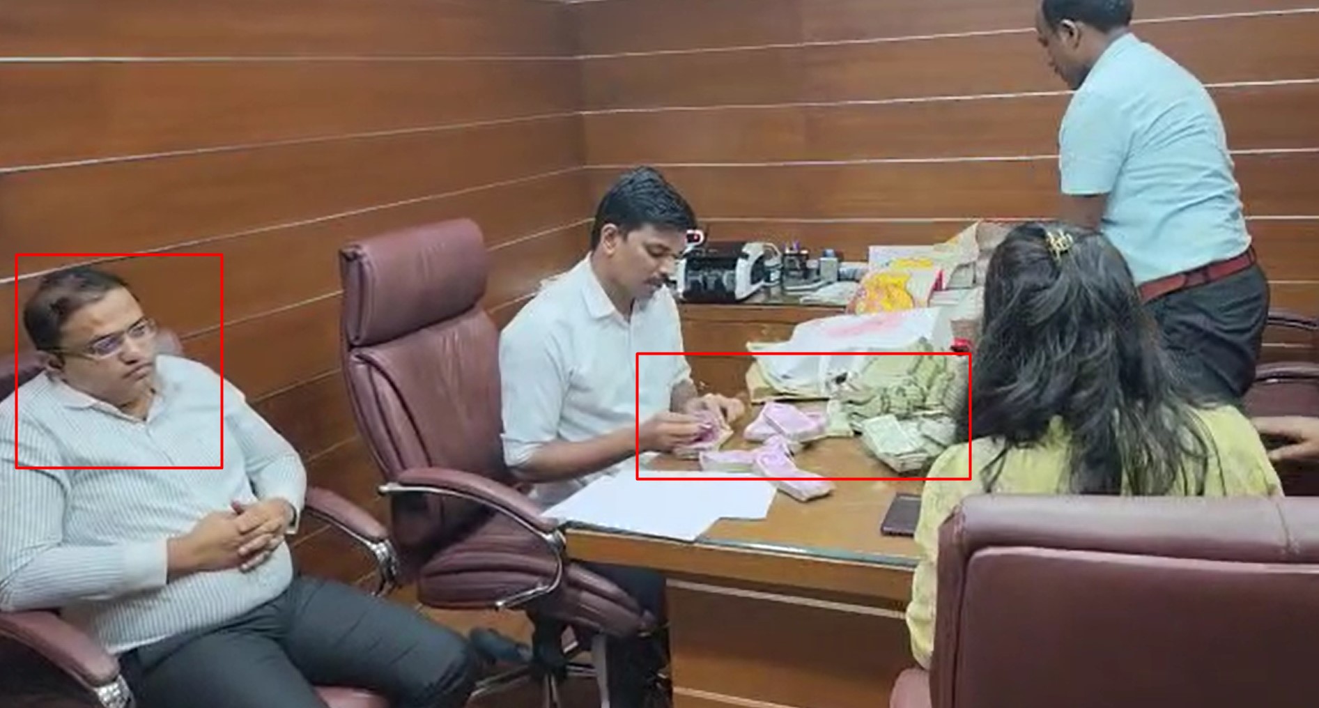 Karnataka BJP MLA’s Son BWSSB Chief Account officer Prashanthn Kumar Caught Taking Bribe Of Rs 40 Lakh
