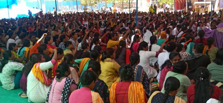NHM employees strike at Freedom Park