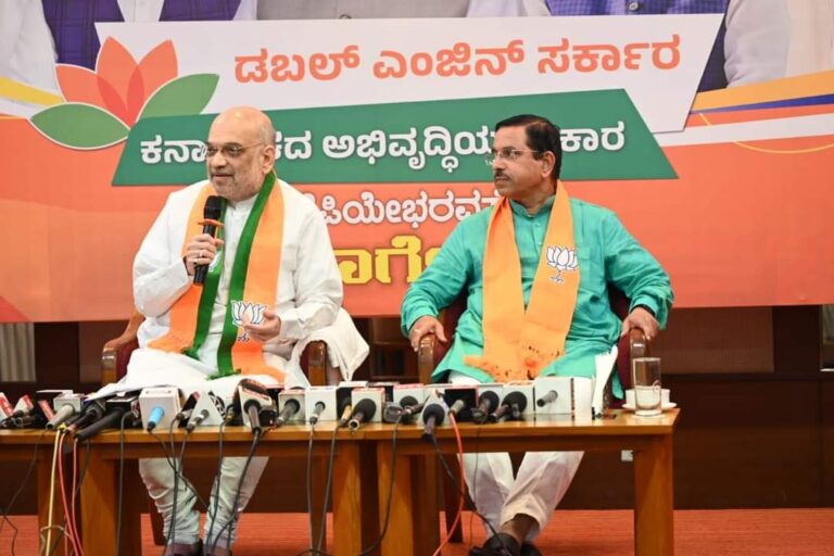 Amit Shah confident of Majority for BJP in Karnataka