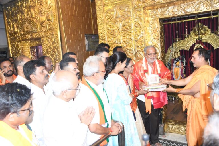 BJP candidate Suresh Kumar submitted nomination papers for 6th time