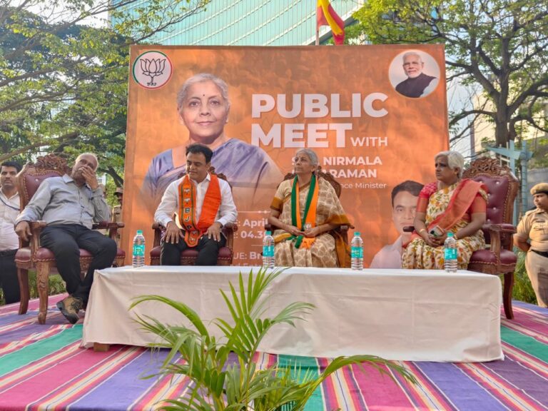 Karnataka needs stable government: Union Minister Nirmala Sitharaman