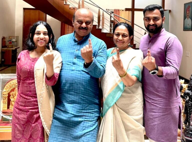 Basavaraj Bommai vote