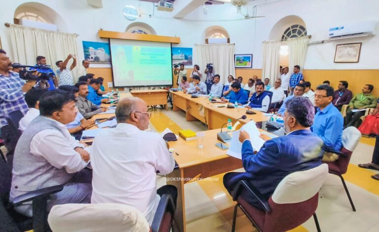 BBMP: Our resolve to build corruption free corporation, people friendly corporation: DK Shivakumar