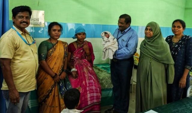 Karnataka polls 23-yr-old delivers baby at polling station in Ballari