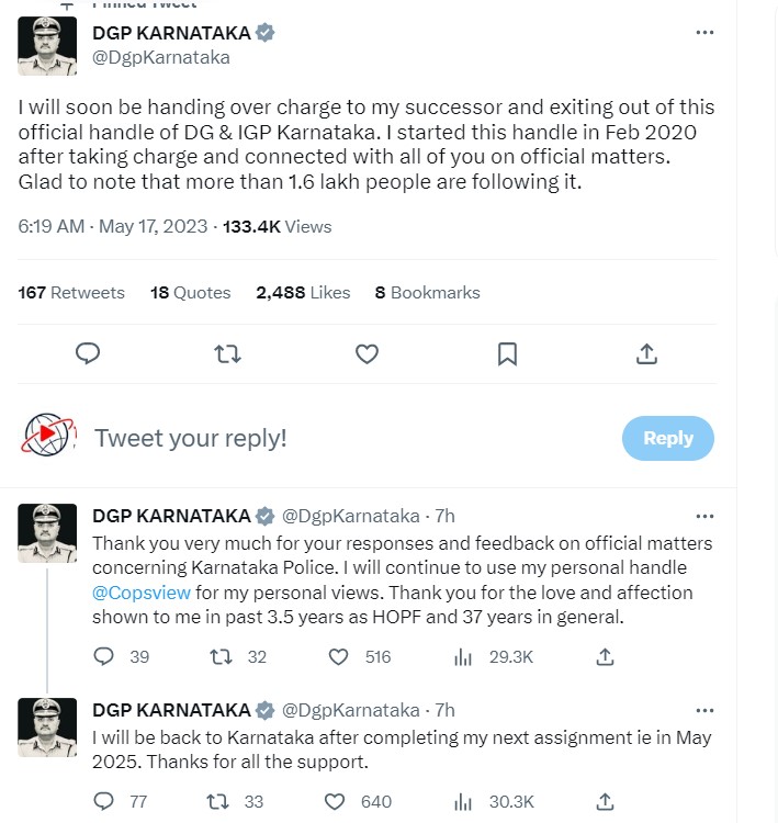 2025ರ ಮೇಯಲ್ಲಿ ಕರ್ನಾಟಕಕ್ಕೆ ಮರಳುತ್ತೇನೆ: ಸಿಬಿಐ ನೂತನ ನಿರ್ದೇಶಕ ಪ್ರವೀಣ್ ಸೂದ್ 1 Praveen Sood