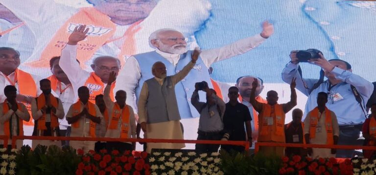 Number one state for Karnataka under BJP rule: Narendra Modi